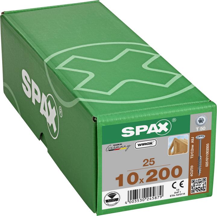 Productafbeelding Spax Houtbouwschroeven (25 Schroeven per stuk)