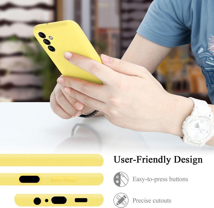 Immagine prodotto Cadorabo Custodia TPU Liquid Silicone Case (Samsung Galaxy A04S)