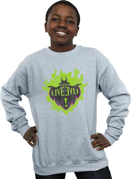 Actual product image Disney Boys The Descendants Maleficent Long Live Sweatshirt (152, 158)