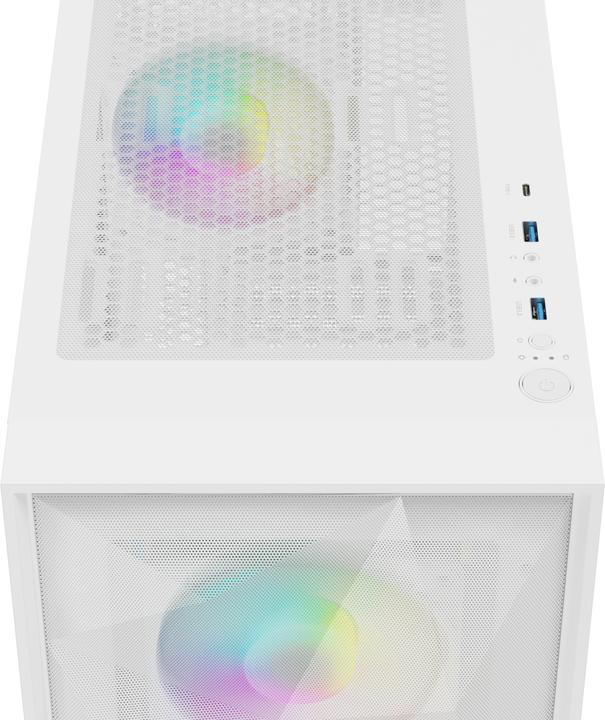 Actual product image Genesis Obudowa Diaxid 605 ARGB biała (NPC-2173) (mATX, ATX, Mini-ATX)