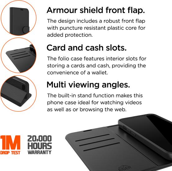 Produktbild Eiger North Folio Bookcase (Google Pixel 8a)