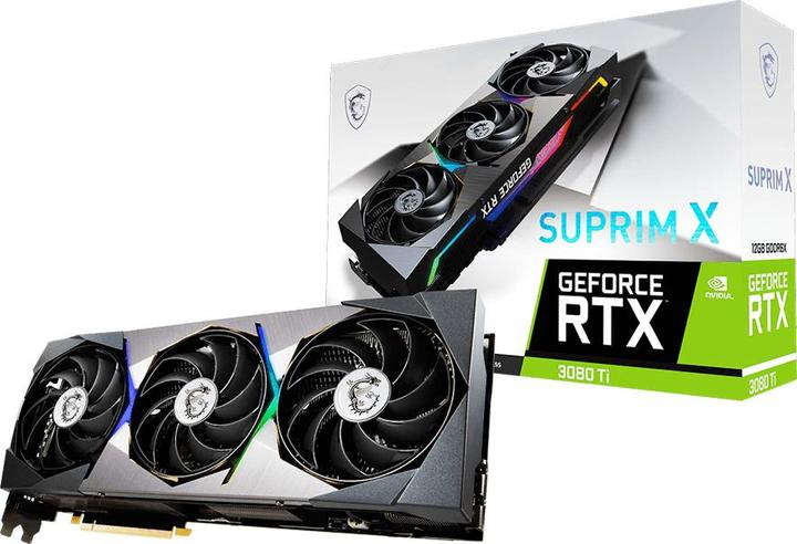 MSI GeForce RTX 3080 Ti Suprim X 12G (12 Go)