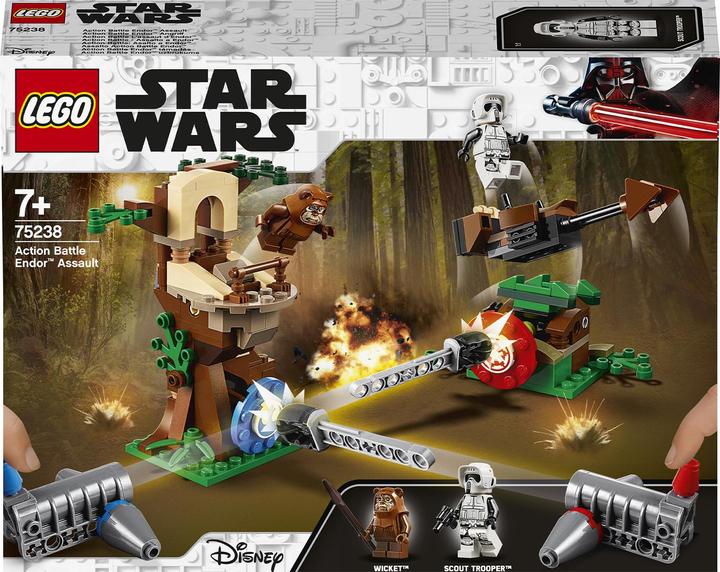 Produktbild LEGO Action Battle Endor Attacke (75238, LEGO Star Wars)
