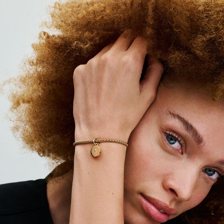 Produktbild Pandora Aufklappbares & Gravierbares Liebesmedaillon Charm Charm (Vergoldete Metalllegierung)