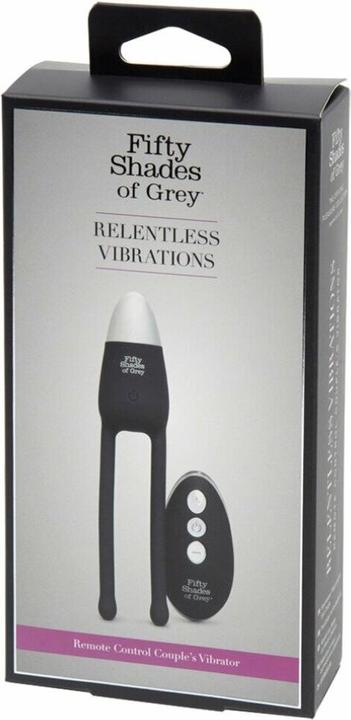 Actual product image Fifty Shades of Grey Relentless Vibrations Remote Control Couples Vibe