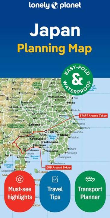 Produktbild Japan Planning Map
