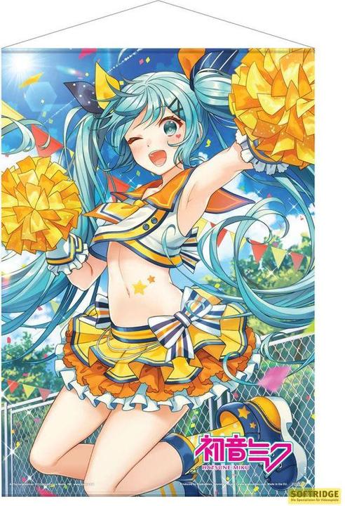 Produktbild POPbuddies Hatsune Miku wallscroll Cheerleader (Summer) 50 x 70 cm (50 x 70 cm)