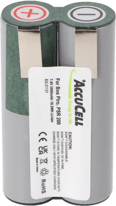 Image du produit AccuCell Akku Bosch Piro, PSR 200 (7.4 V)