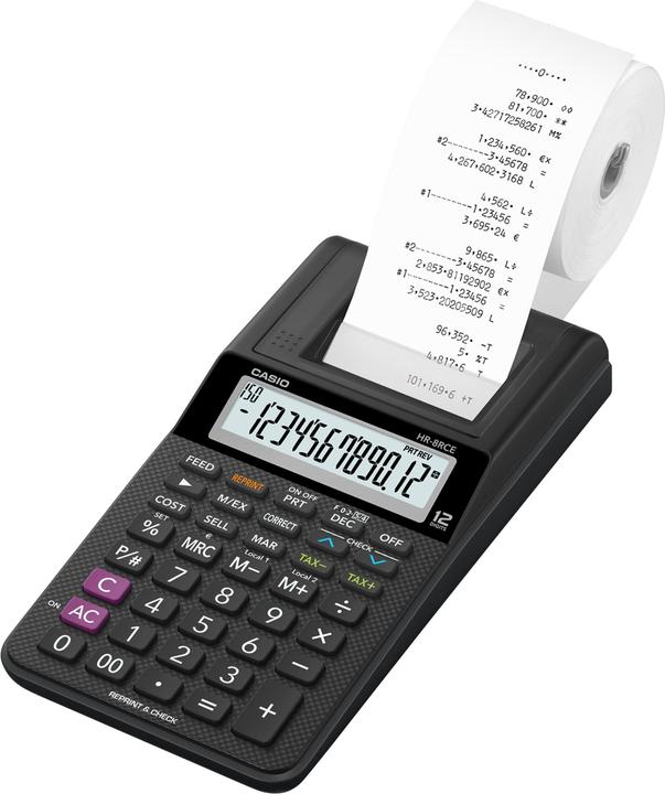 Immagine prodotto Casio Hr-8rce (Batterie, Corrente elettrica)
