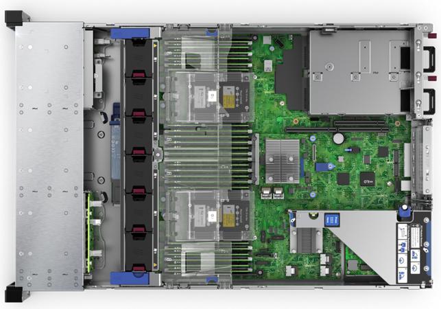 Produktbild HPE DL380 Gen10+ NC 1U XEON 4310 8xSFF MR416i-a (Intel Xeon Silver 4310, 0.02 GB, Rack Server)