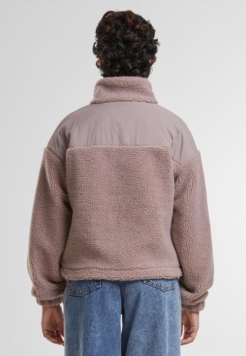 Produktbild Urban Classics Ladies Sherpa Mix Jacket - 117655 (4XL)