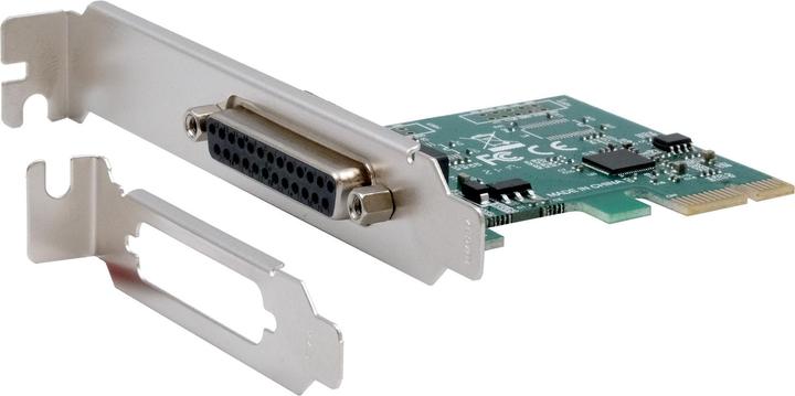 Exsys PCIe card 2P Parallel EPP/ECP incl.LowProfileB?gel,ASIX chipset