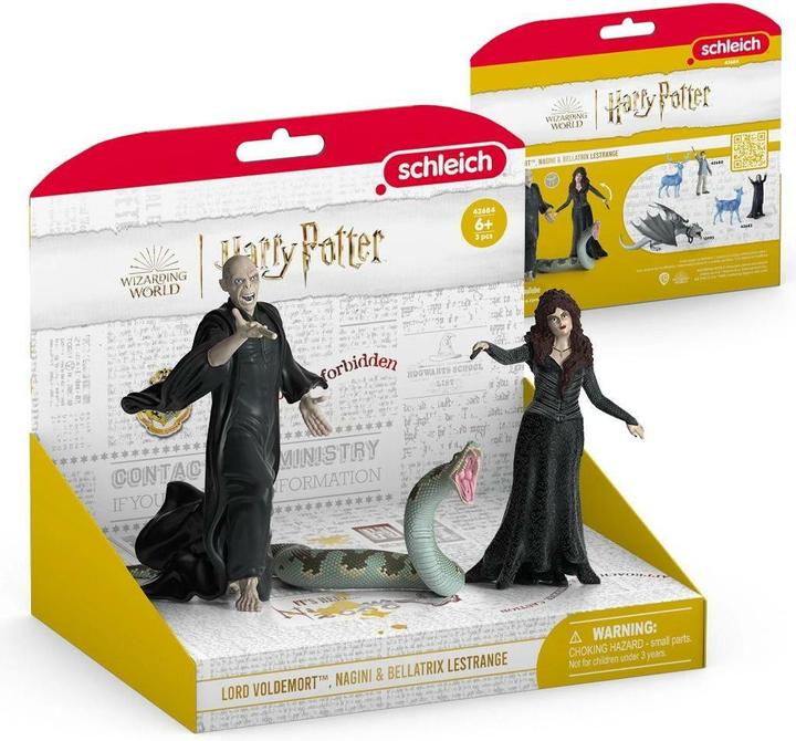 Actual product image Schleich Lord Voldemort™, Nagini & Bellatrix Lestrange