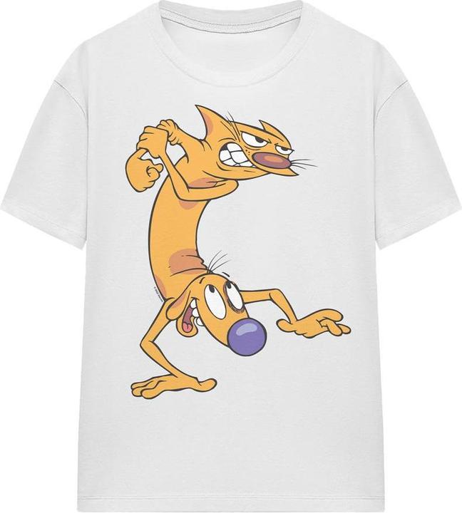 CatDog Ready To Fight TShirt (XXL)