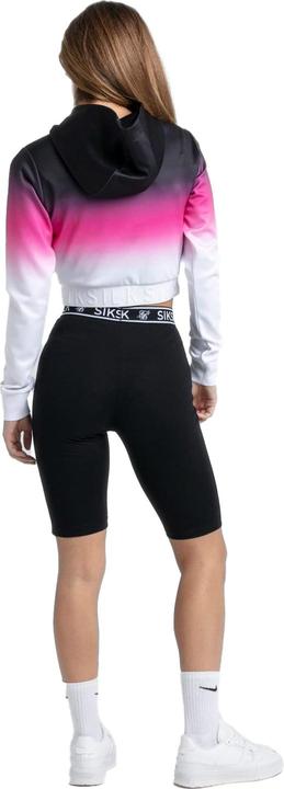 Immagine prodotto Siksilk Felpa Corta con Cappuccio Sbiadito Donna (32 D)