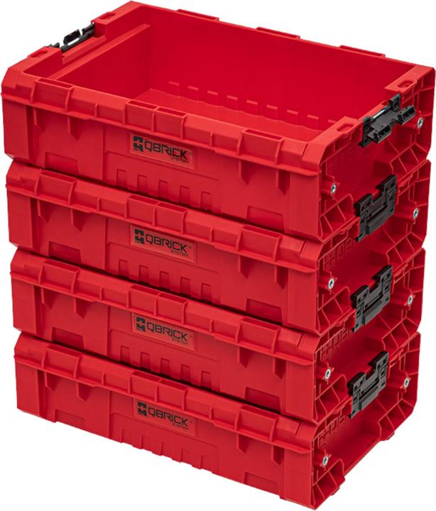 Immagine prodotto Qbrick System PRO Box 130 2.0 RED ULTRA HD Contenitore impilabile personalizzato 450 x 310 x 151 mm (9 l)