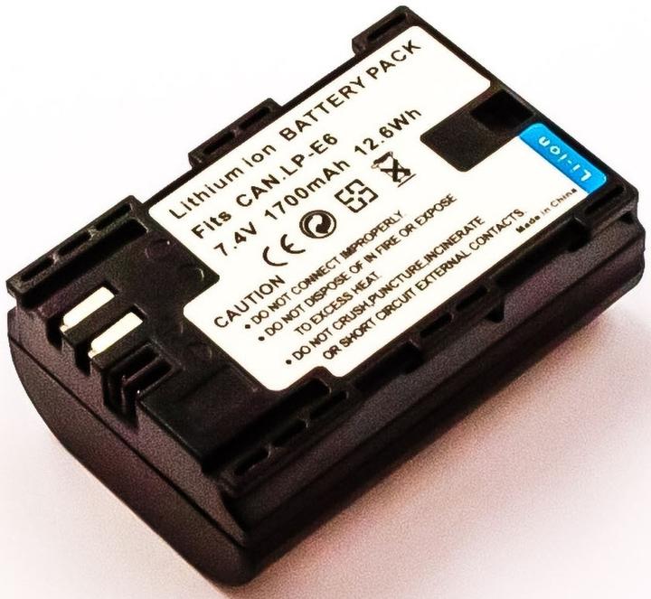 Immagine prodotto AGI Batteria compatibile con Canon EOS R - Batteria - 1.600 mAh (Accumulatore di carica elettrica)