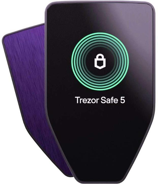 Immagine prodotto Trezor Cassaforte 5 - Minerale viola (Bitcoin, Ethereum Classic, Dogecoin, Altre)