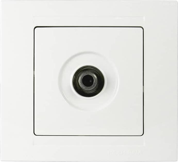 Produktbild Gunsan Moderna Sat Steckdose TV Antennendose F Stecker Weiss
