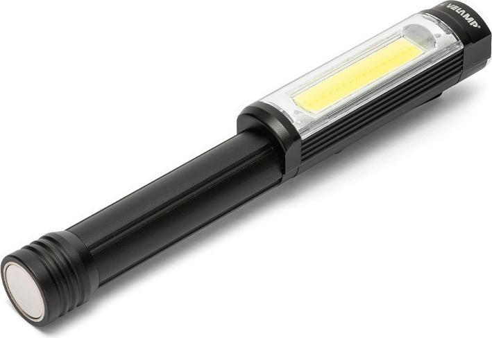 Velamp LED torch IN256, with red flash, for emergency situations or workshop (3.30 cm, 400 lm)