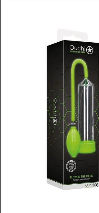 Image du produit Ouch! Classic Penis Pump - Glow in the Dark