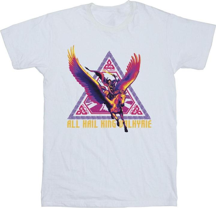 Image du produit - T-shirt THOR LOVE AND THUNDER ALL HAIL VALKYRIE - Homme (3XL)
