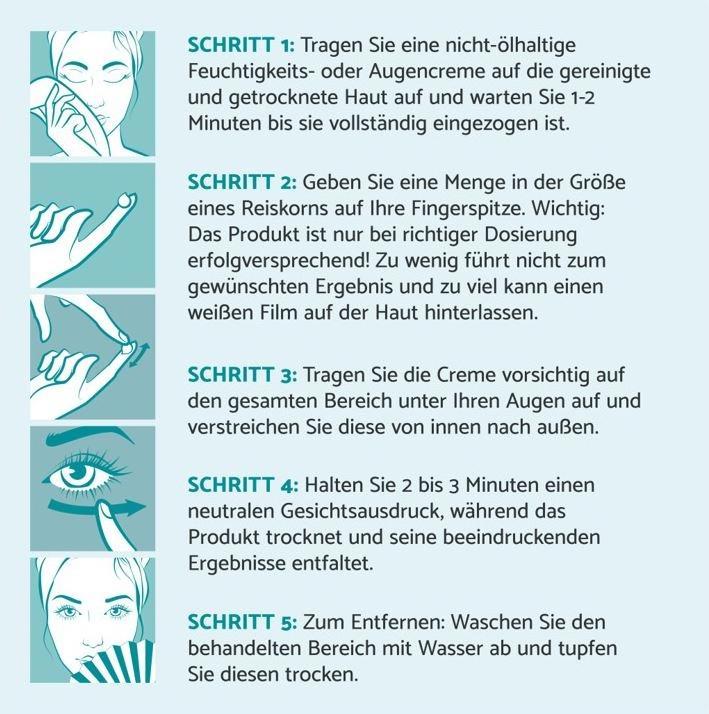 Image du produit Remescar Poches et cernes (Crème, 8 ml, Jour + nuit)