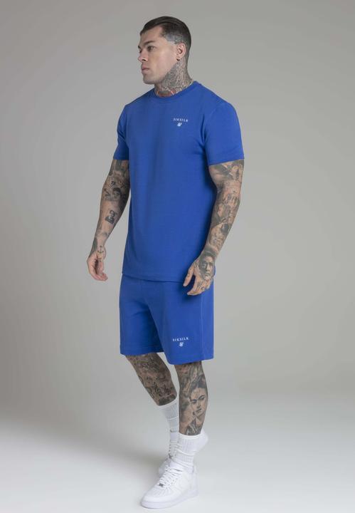 Immagine prodotto Siksilk Set maglietta e pantaloncini blu (M)