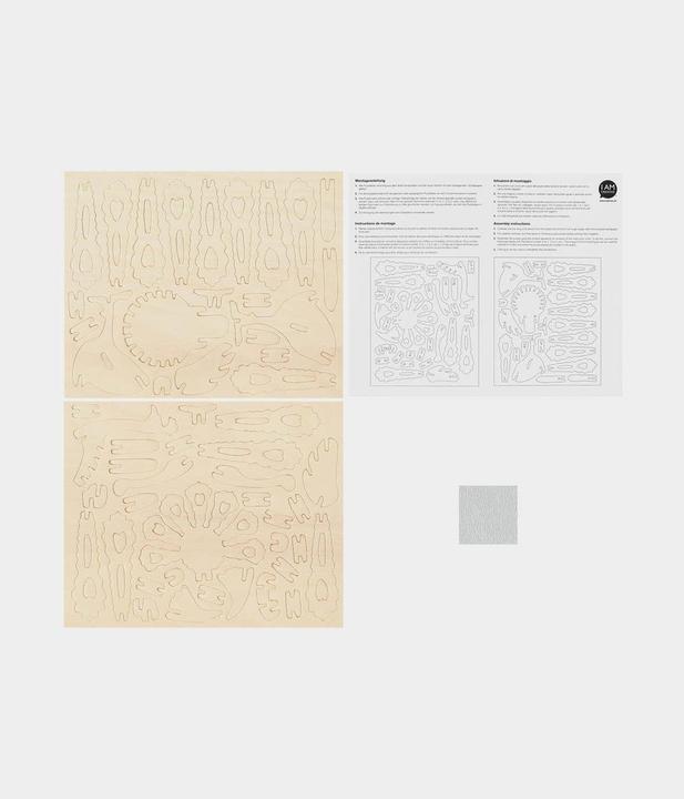 Actual product image I Am Creative 3D wooden puzzle