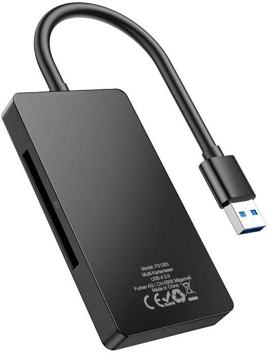 Produktbild Onit Card Reader Extern USB-A 3-in-1 (USB 3.0)