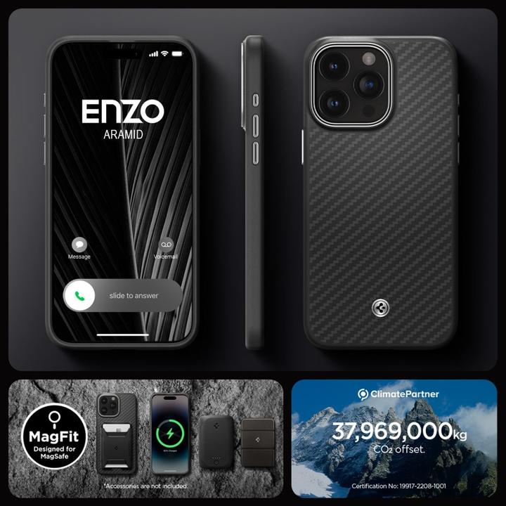 Actual product image Spigen Enzo (Apple iPhone 15 Pro)