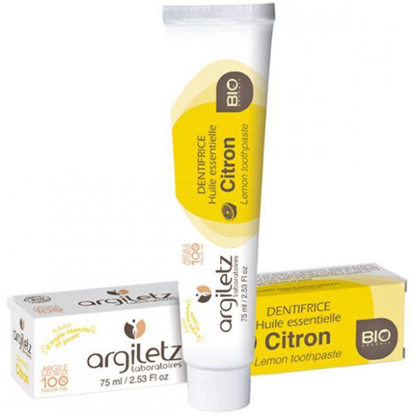 Image du produit Argiletz Dentifrice Citron Bio (75 ml)