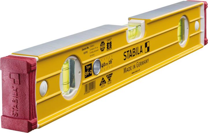 Actual product image Stabila Spirit level type 96-2 (40 cm)