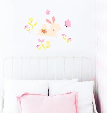 Produktbild A Little Lovely Company Wand Sticker Hase