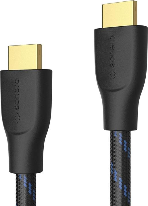 Actual product image Purelink Sonero Premium HDMI Cable X-PHC011-030 HDMI2.0 18Gbps 4K/60Hz Nylon Jacket 3m (3 m, HDMI)