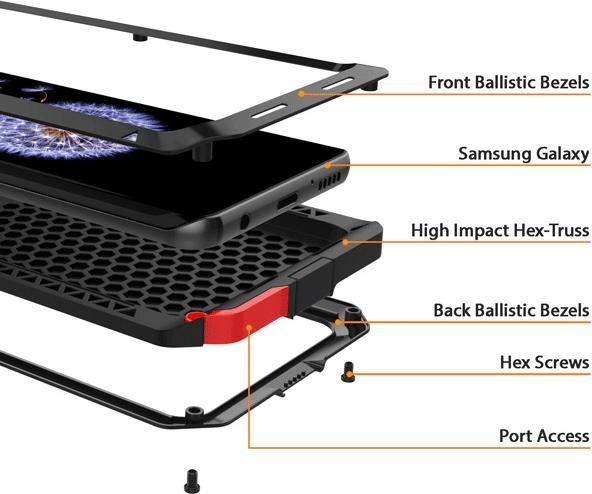 Produktbild PhoneLook Hülle Lunatik Taktik Extreme (Samsung Galaxy S25+)