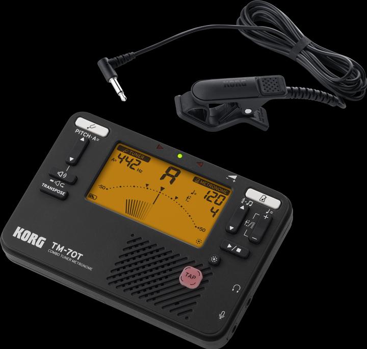 Produktbild Korg Stimmgerät TM-70 Set Schwarz, Eigenschaften