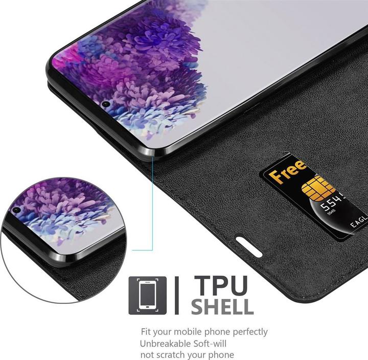 Productafbeelding Cadorabo Boek Onzichtbare Magneethoes (Samsung Galaxy S20 Ultra)