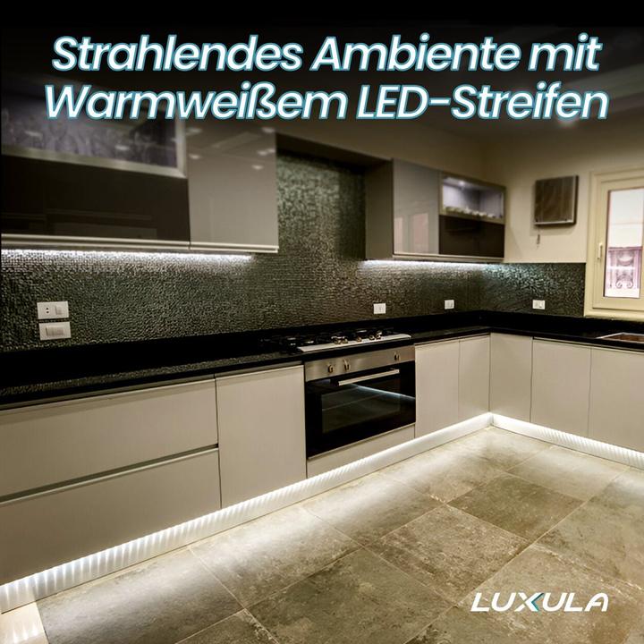 Immagine prodotto Luxula Strisce LED (Bianco caldo, 500 cm, Interno)