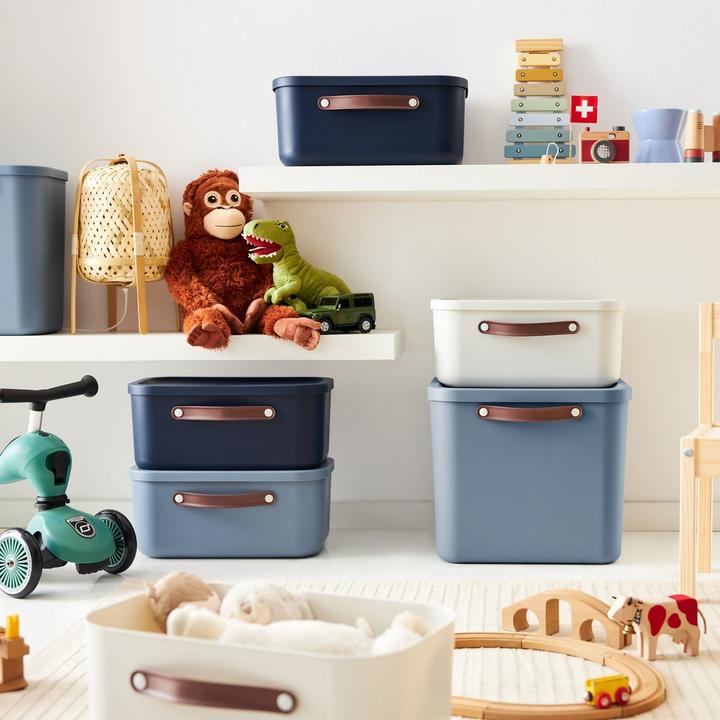 Actual product image Rotho Set of 2 storage boxes 12 l and 25 l MALOJA (25 l)