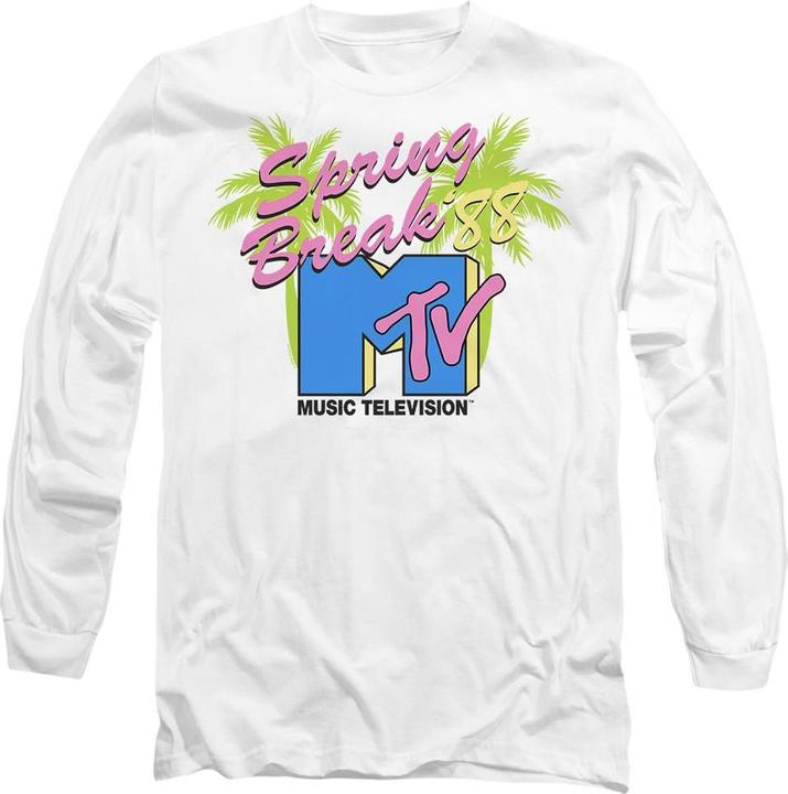 Immagine prodotto MTV Spring Break Maglietta Palme al Neon Adulto Unisex (XL)