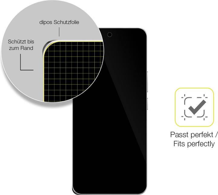 Immagine prodotto Dipos 3D Full-Cover Pellicola Protettiva (1 Pezzo/i, Honor 200 Pro)