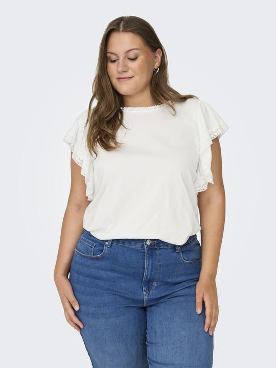 Image du produit Only Coupe normale Col rond Top T-shirt (L)