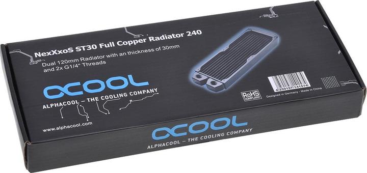 Produktbild Alphacool NexXxos ST30 Industry HPC Series 240mm Radiator (120 mm)