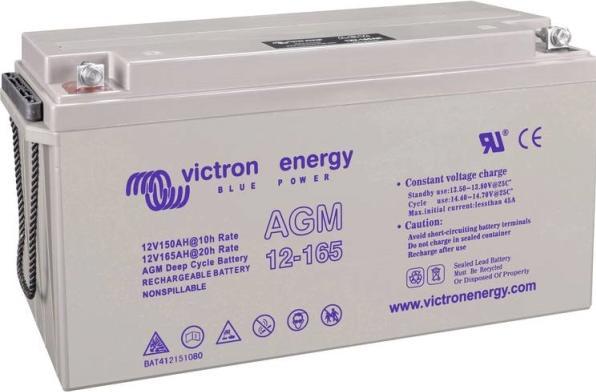 Image du produit Victron Energy Batterie 12V/165Ah GEL Deep Cycle (12 V, 165 Ah)