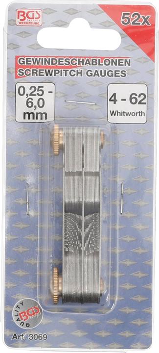 Actual product image BGS Double thread template (0.60 cm)