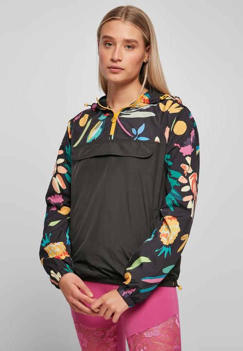 Actual product image Urban Classics Ladies Mixed Pull Over Jacket - 16936 (XS)