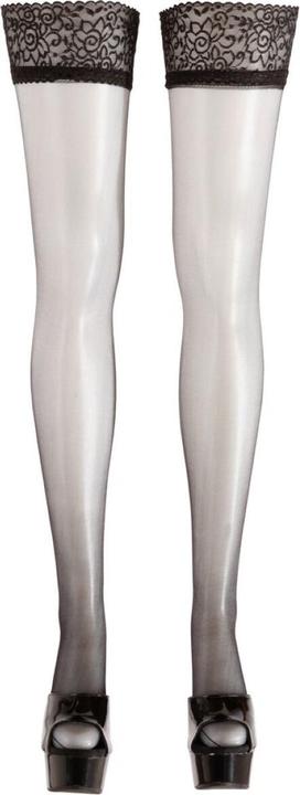 Actual product image Cottelli Collection Stay up stockings Classic (S)