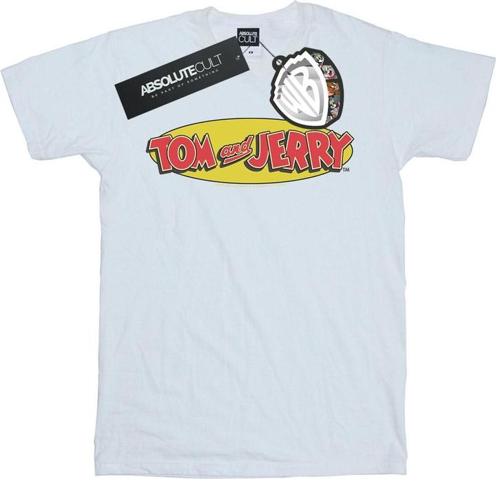 Actual product image Tom & Jerry Mens Inline Logo T-Shirt (5XL)