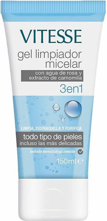 Produktbild Vitesse 3 in 1 Chamomile Rosewater Facial Cleansing Gel 150ml (Gel, 150 ml)